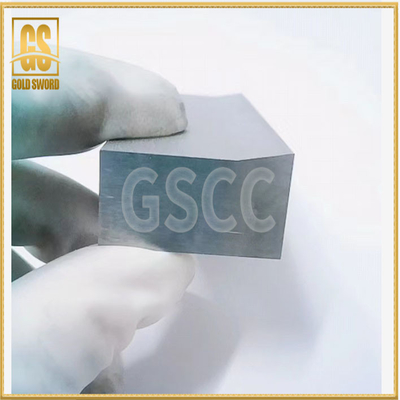 Gray Cemented Carbide Strips argenté avec la densité de 14.9-15.1 G/cm3